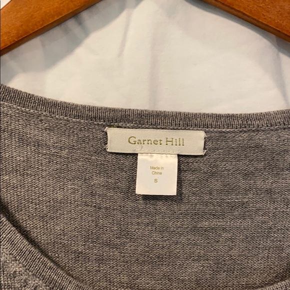 Two tone Garnet Hill merino wool dress - Picture 2 of 4